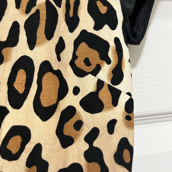 NWT Cache Silk Blend Knit Dress Size 2 Animal Print Bodycon. - Picture 7 of 14